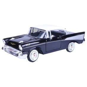 Coche Réplica American Classic 1957 Chevy Bel Air car Escala 1:24