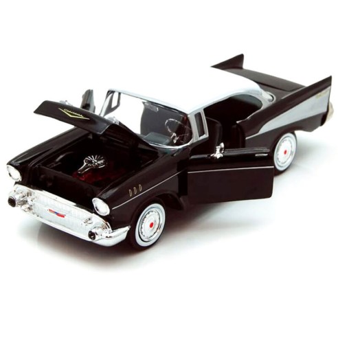 Coche Réplica American Classic 1957 Chevy Bel Air car Escala 1:24