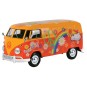 Réplica Furgoneta Flower Power Volkswagen Classic Escala 1:24