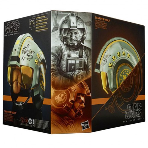 Casco Electrónico Trapper Wolf Réplica Escala 1:1 - The Mandalorn Black Series
