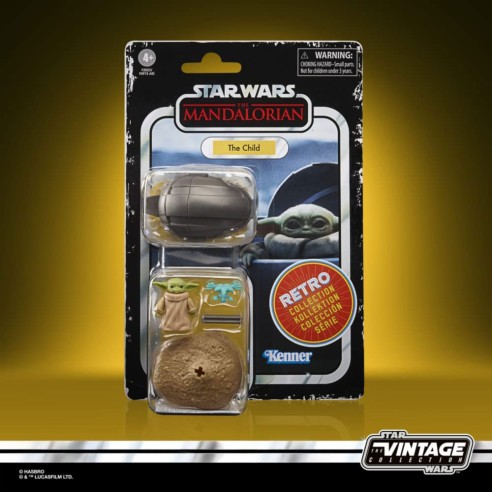 Figura Star Wars The Mandalorian Colección Retro The Child 10 cm