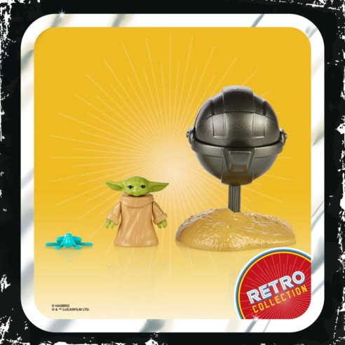 Figura Star Wars The Mandalorian Colección Retro The Child 10 cm