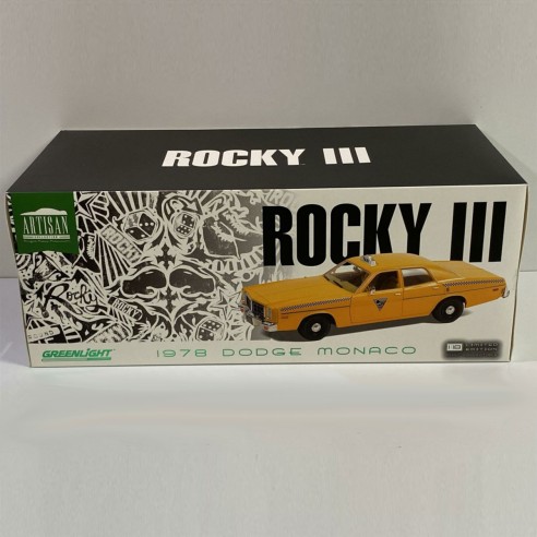 Taxi Dodge Monaco "Rocky III" (1982) Escala: 1:18