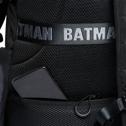 Mochila Batman Negro Pro Neón