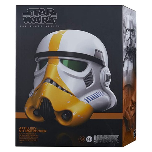 Casco Electrónico Premium Artillery Stormtrooper Réplica Escala 1:1