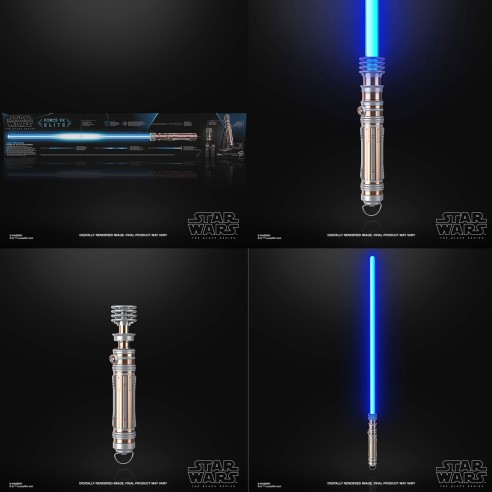 Sable de Luz Leia Organa - FX Elite con Luces LED avanzadas y Efectos de Sonido