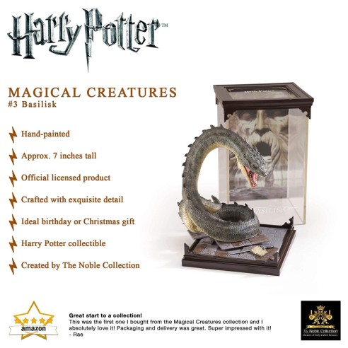 Criaturas Mágicas Harry Potter Figura Basilisco