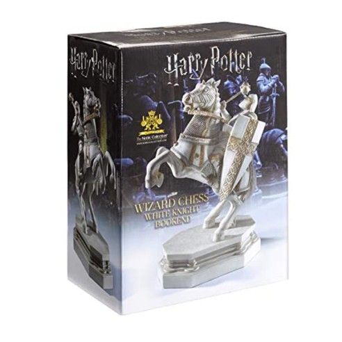 Sujetalibros Caballo Blanco Ajedrez Mágico Harry Potter 20 cm