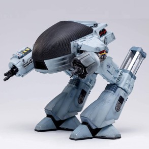 Figura Robocop ED-209 Dañado en la Batalla con Sonido Escala 1:18