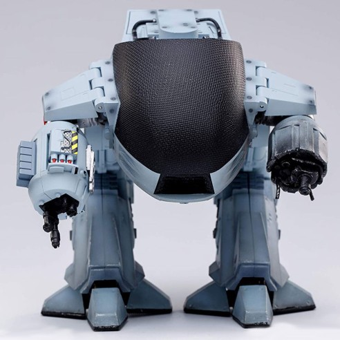 Figura Robocop ED-209 Dañado en la Batalla con Sonido Escala 1:18