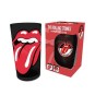 Vaso Cristal Rolling Stones Negro con Logo