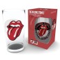 Vaso Cristal Rolling Stones Transparente con Logo