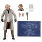 Figura Regreso al Futuro Figura Ultimate Doc Brown 18 cm