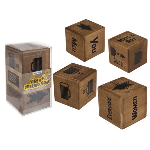 Jugeo de Beber con Dados Gigantes 10 cm