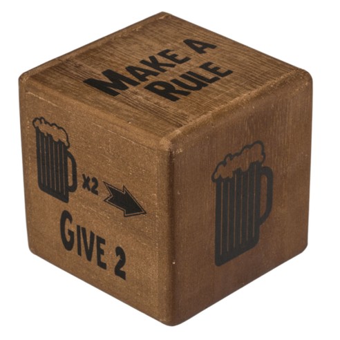 Jugeo de Beber con Dados Gigantes 10 cm