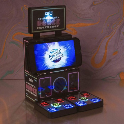 Mini Arcade Retro Danza con Dedos