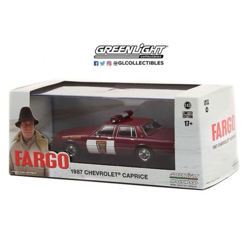 Coche Chevrolet Caprice - Minnesota "Fargo" (1987) Escala: 1:43
