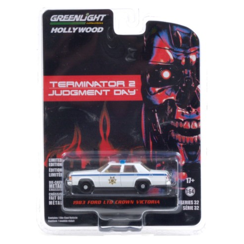 Coche Terminator 2 Judgment Day (1991) Ford LTD Crown Victoria Escala 1:64