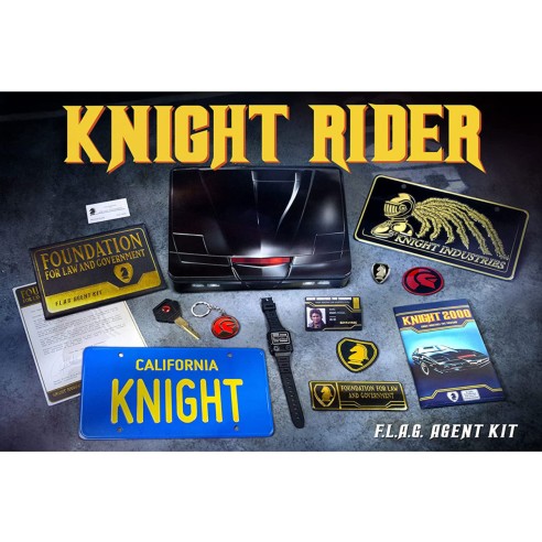 Kit Coche Fantástico Agente F.L.A.G. 
