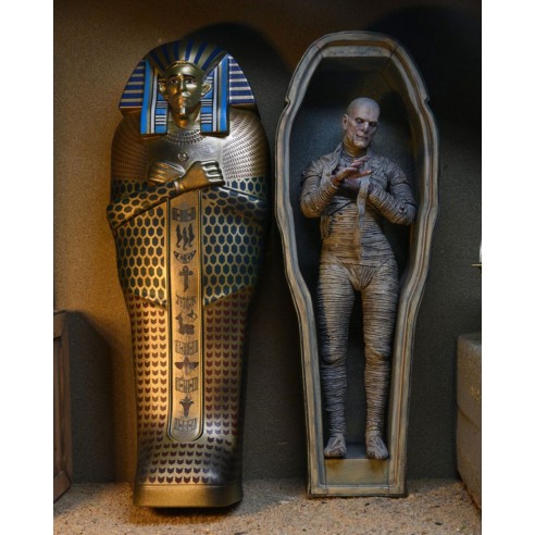 Figura Pack Accesorios La Momia Ultimate Universal Monsters