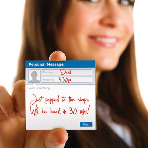 Block de Notas Post-it Facebook