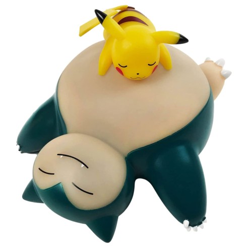 Lámpara Led Pokemon Snorlax y Pikachu con Sensor de Contacto 25 cm