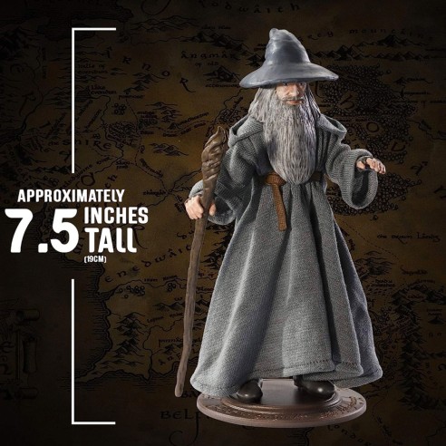 Figura Flexible Gandalf El Señor de los Anillos 19 cm