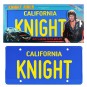 Réplica Matrícula Coche Fantástico KITT 