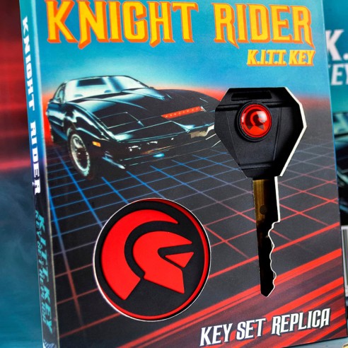 Réplica Llave de  KITT con Llavero Coche Fantástico