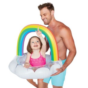 Flotador Hinchable Niños Arco Iris