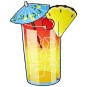 Toalla Gigante Tropical Drink