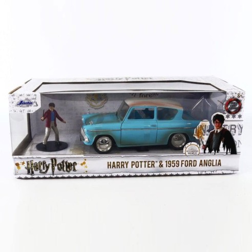 Réplica Ford Anglia + Figura de Harry Potter 1:24