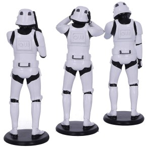Set Figuras Stormtrooper "Three Wise Stormtroopers" 2