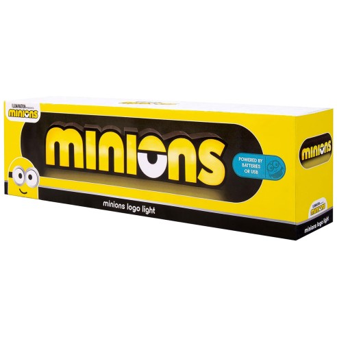Lámpara Minions Logo