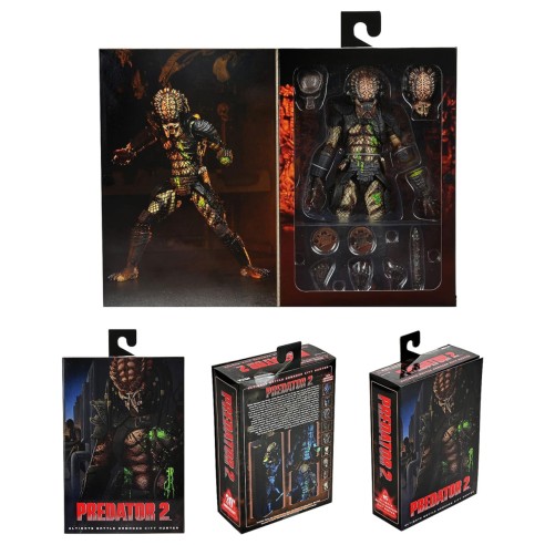 Figura Predator Ultimate Battle Damaged City Hunter 20 cm