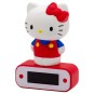 Reloj Despertador Lámpara Led Hello Kitty