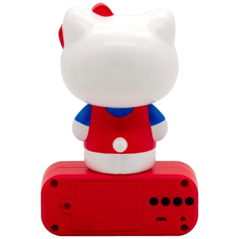Reloj Despertador Lámpara Led Hello Kitty