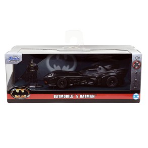 Batmóvil Hollywood Rides 1989 con Figura - Escala 1:32 2