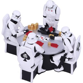 Figuras Stormtrooper Jugando al Póker