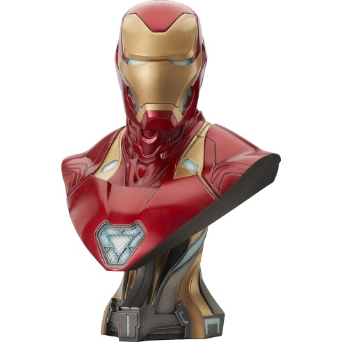 Busto Iron Man Avenger Infinity Wars Legends en 3D - 25 cm Escala: 1:2