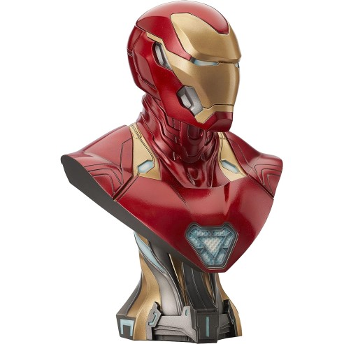 Busto Iron Man Avenger Infinity Wars Legends en 3D - 25 cm Escala: 1:2