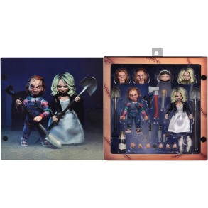 Chucky & Tiffany Set de 2 Figuras 10 cm La Novia de Chucky