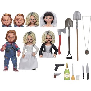 Chucky & Tiffany Set de 2 Figuras 10 cm La Novia de Chucky 2