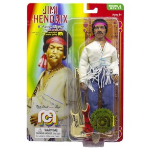 Figura Jimi Hendrix Woodstock Flocked 20 cm