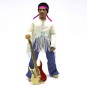 Figura Jimi Hendrix Woodstock Flocked 20 cm