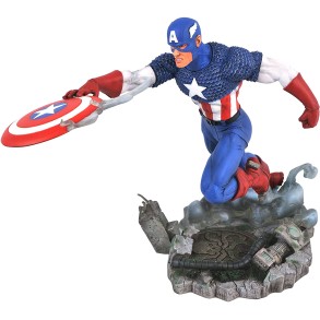 Figura Capitán América Diorama PVC Marvel 25 cm