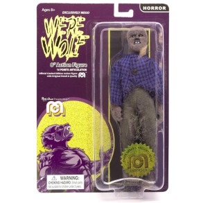 Figura Hombre Lobo Werewold Flocked Universal Monsters 20 cm