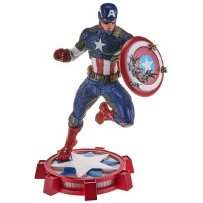Figura Capitán América Marvel Gallery Now Diamon 25 cm