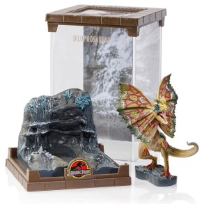 Figura Resina Jurassic Park Dilophosaurus