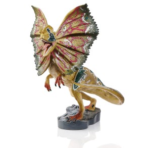 Figura Resina Jurassic Park Dilophosaurus 2